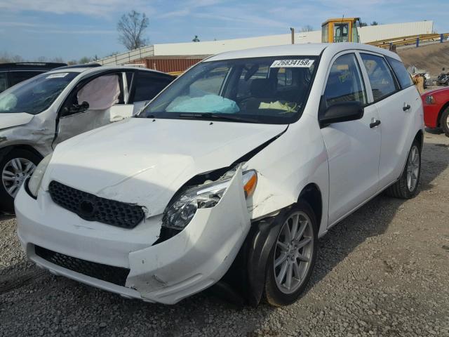 2T1KR32E73C014349 - 2003 TOYOTA MATRIX/XR WHITE photo 2