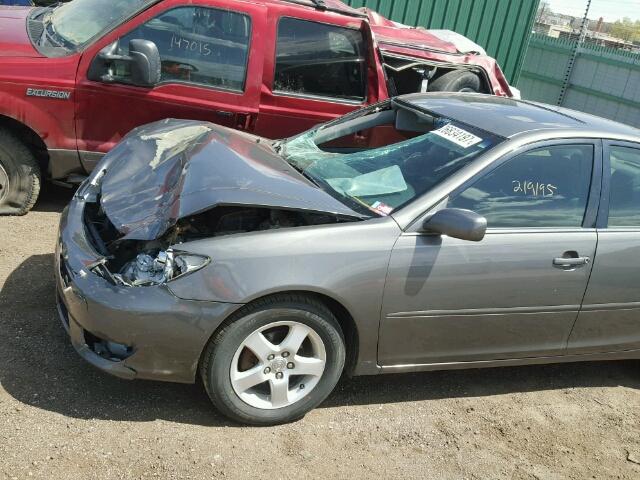 4T1BE32K55U563888 - 2005 TOYOTA CAMRY LE GRAY photo 9