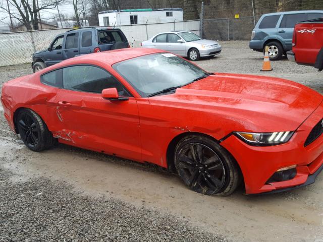 1FA6P8TH4F5305413 - 2015 FORD MUSTANG RED photo 9