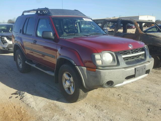 5N1ED28TX4C612081 - 2004 NISSAN XTERRA XE RED photo 1