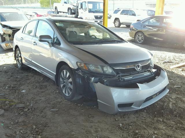 19XFA1F84AE038088 - 2010 HONDA CIVIC EX SILVER photo 1