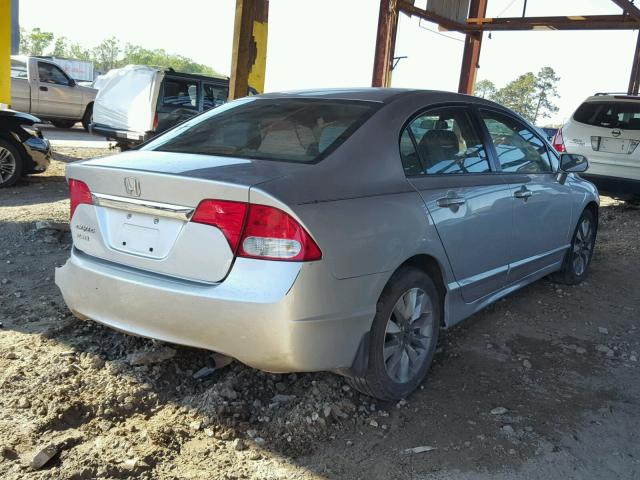 19XFA1F84AE038088 - 2010 HONDA CIVIC EX ვერცხლისფერი ფოტო 4