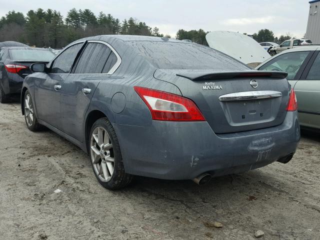 1N4AA5AP7AC869839 - 2010 NISSAN MAXIMA S GRAY photo 3