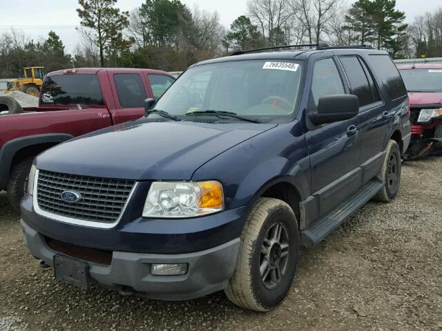 1FMPU16W33LC37133 - 2003 FORD EXPEDITION BLUE photo 2