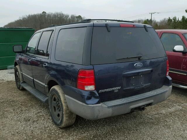 1FMPU16W33LC37133 - 2003 FORD EXPEDITION BLUE photo 3