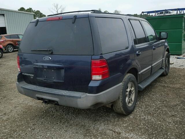 1FMPU16W33LC37133 - 2003 FORD EXPEDITION BLUE photo 4