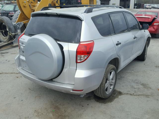 JTMZD33VX66002560 - 2006 TOYOTA RAV4 SILVER photo 4