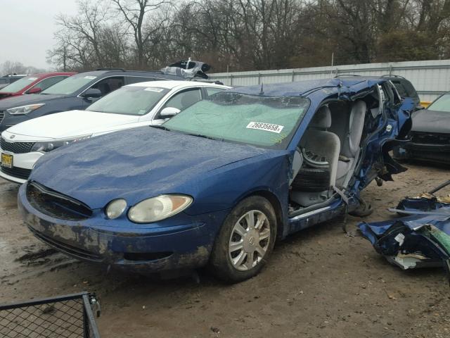 2G4WC562851251024 - 2005 BUICK LACROSSE C BLUE photo 2