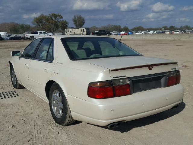 1G6KY54992U119249 - 2002 CADILLAC SEVILLE ST CREAM photo 3