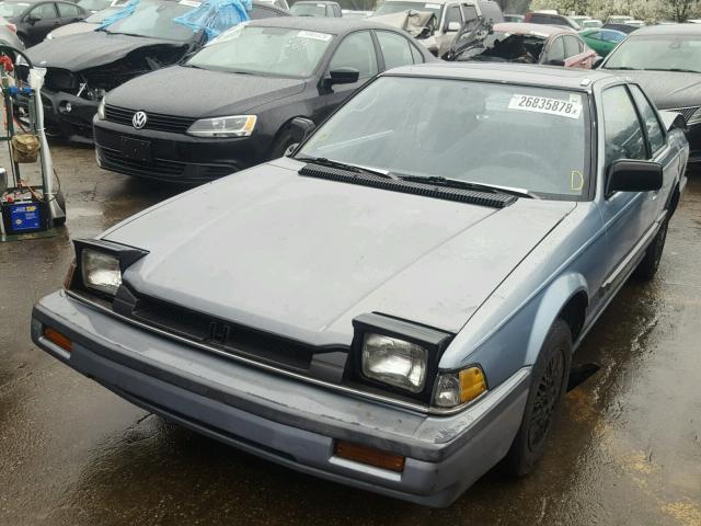 JHMBB523XGC017449 - 1986 HONDA PRELUDE 2. BLUE photo 2