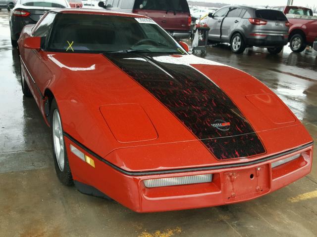 1G1YY2185H5108004 - 1987 CHEVROLET CORVETTE MAROON photo 1