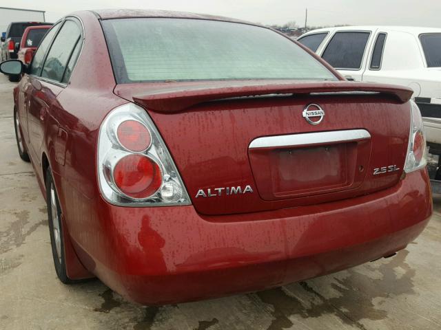 1N4AL11D55C149891 - 2005 NISSAN ALTIMA S MAROON photo 3