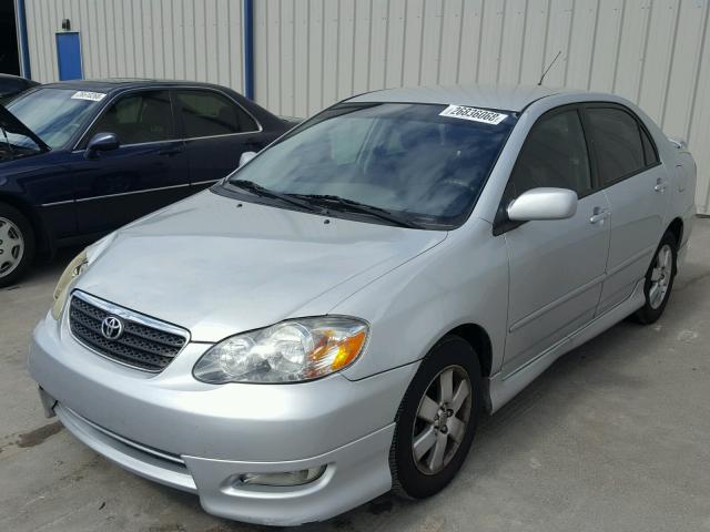 2T1BR32E86C708620 - 2006 TOYOTA COROLLA CE SILVER photo 2