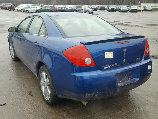 1G2ZH58N774235225 - 2007 PONTIAC G6 GT BLUE photo 3