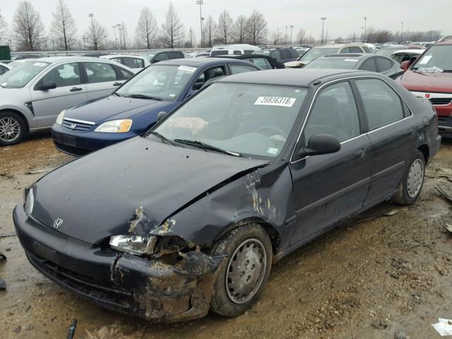 1HGEG8656RL021791 - 1994 HONDA CIVIC LX BLACK photo 2