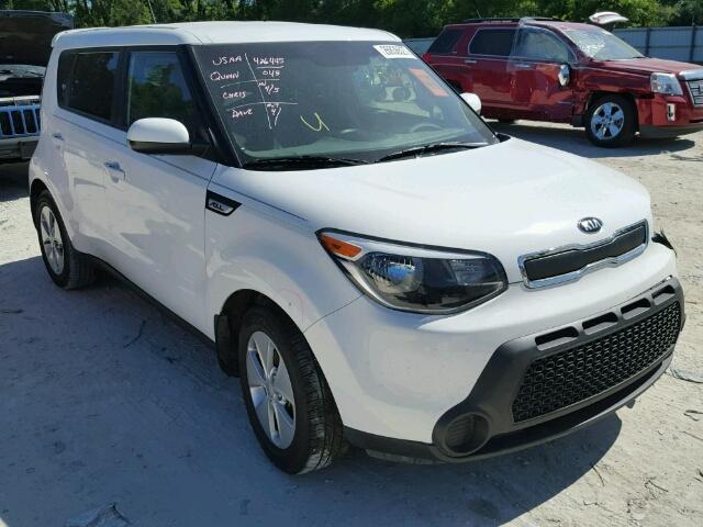 KNDJN2A26G7316926 - 2016 KIA SOUL WHITE photo 1