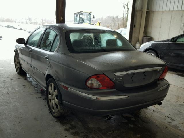 SAJEA51C94WD86014 - 2004 JAGUAR X-TYPE 3.0 GRAY photo 3