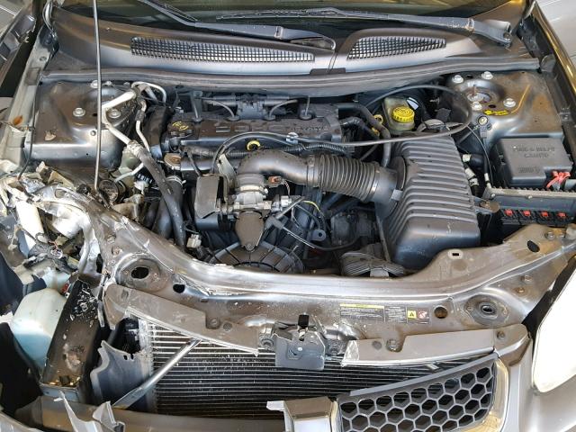 1B3EL46X35N569350 - 2005 DODGE STRATUS GRAY photo 7