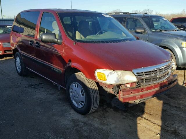 1GNDU03E92D308770 - 2002 CHEVROLET VENTURE RED photo 1