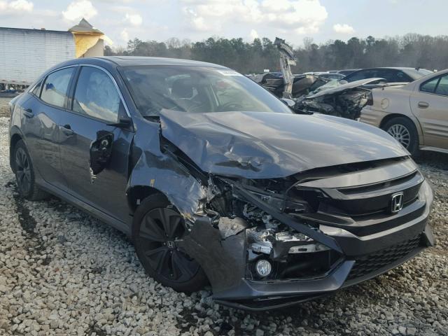 SHHFK7H59HU209049 - 2017 HONDA CIVIC EX ნაცრისფერი ფოტო 1