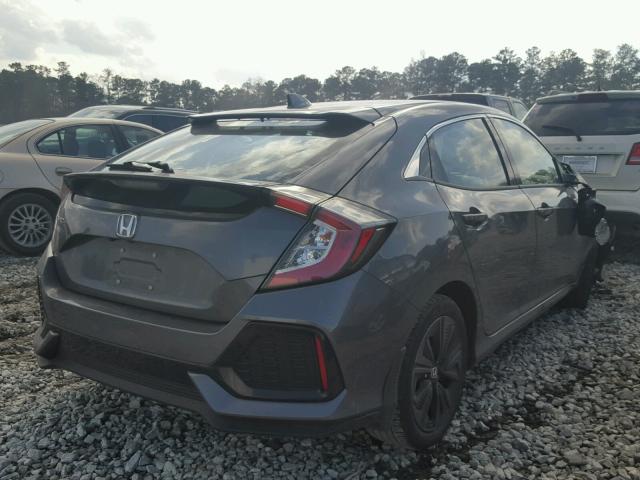 SHHFK7H59HU209049 - 2017 HONDA CIVIC EX ნაცრისფერი ფოტო 4