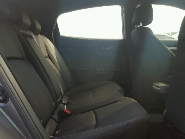 SHHFK7H59HU209049 - 2017 HONDA CIVIC EX ნაცრისფერი ფოტო 6