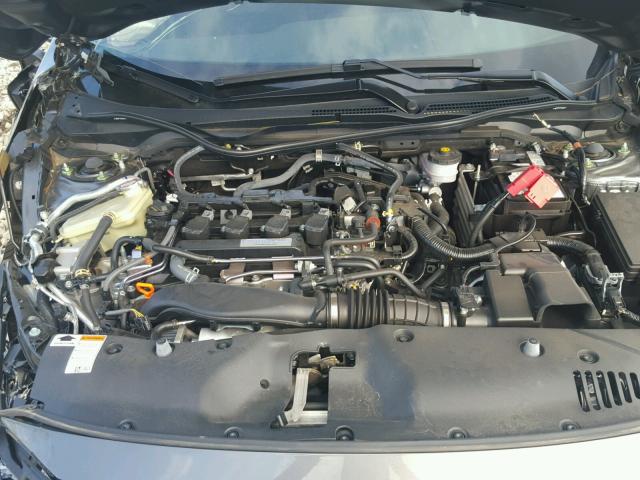 SHHFK7H59HU209049 - 2017 HONDA CIVIC EX ნაცრისფერი ფოტო 7