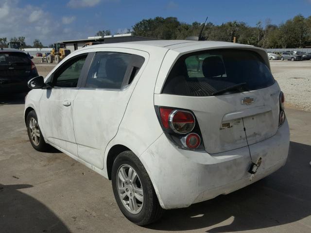 1G1JC6SHXG4110616 - 2016 CHEVROLET SONIC LT WHITE photo 3