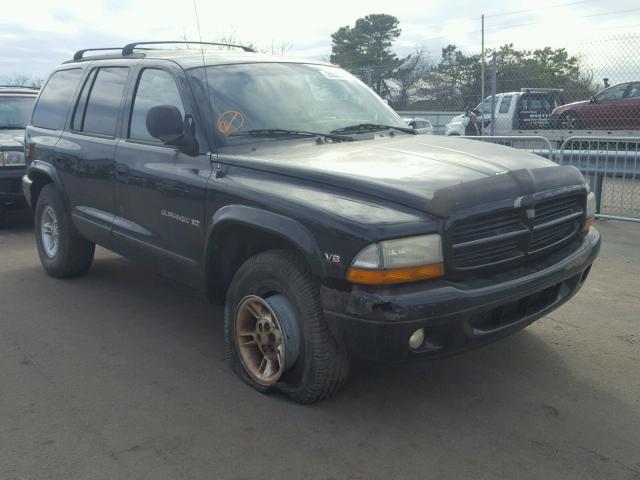 1B4HS28N2YF257496 - 2000 DODGE DURANGO BLACK photo 1