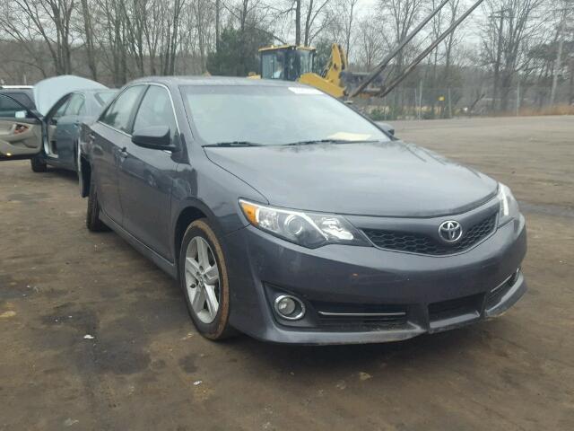 4T1BF1FKXEU869576 - 2014 TOYOTA CAMRY L GRAY photo 1