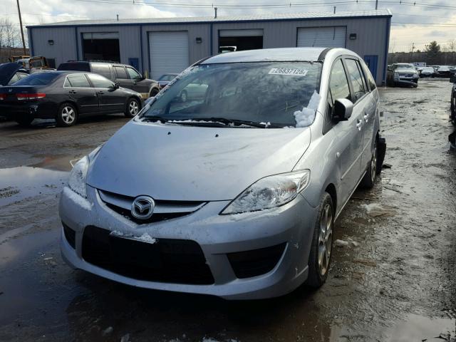 JM1CR29LX80300684 - 2008 MAZDA 5 SILVER photo 2