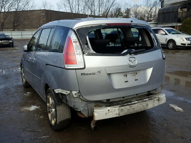 JM1CR29LX80300684 - 2008 MAZDA 5 SILVER photo 3