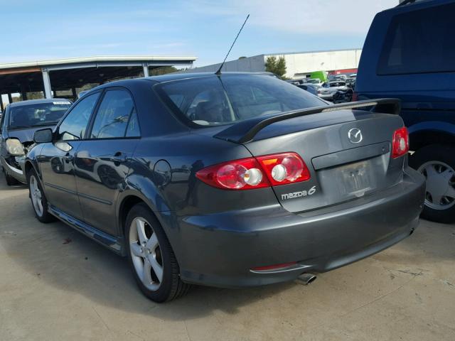 1YVFP80C945N86442 - 2004 MAZDA 6 I CHARCOAL photo 3