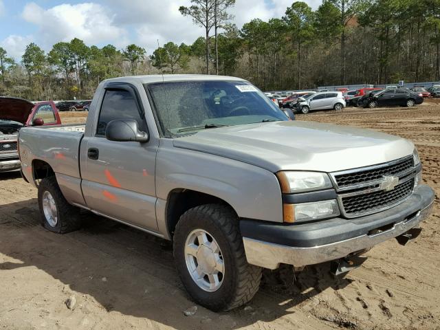 1GCEK14Z67Z152806 - 2007 CHEVROLET SILVERADO SILVER photo 1