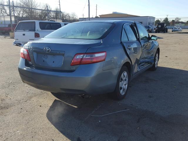 4T4BE46K79R068667 - 2009 TOYOTA CAMRY BASE TURQUOISE photo 4