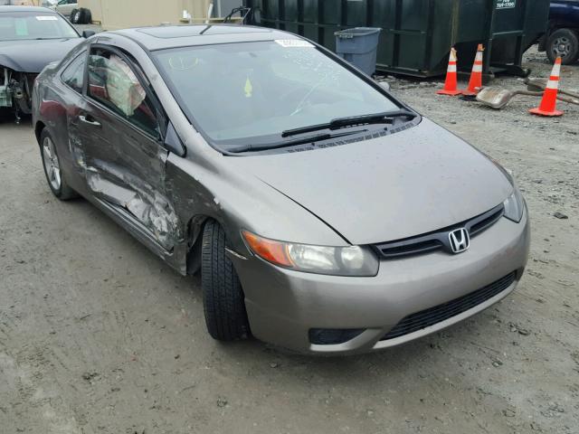 2HGFG12857H501231 - 2007 HONDA CIVIC EX თაფლისფერი ფოტო 1