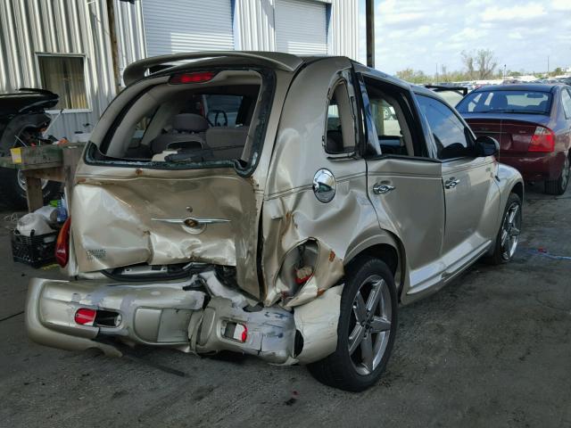 3C4FY58B45T578523 - 2005 CHRYSLER PT CRUISER GOLD photo 4