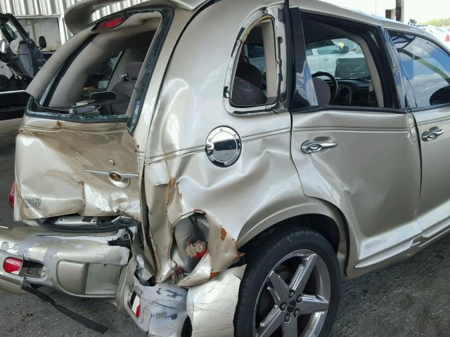 3C4FY58B45T578523 - 2005 CHRYSLER PT CRUISER GOLD photo 9