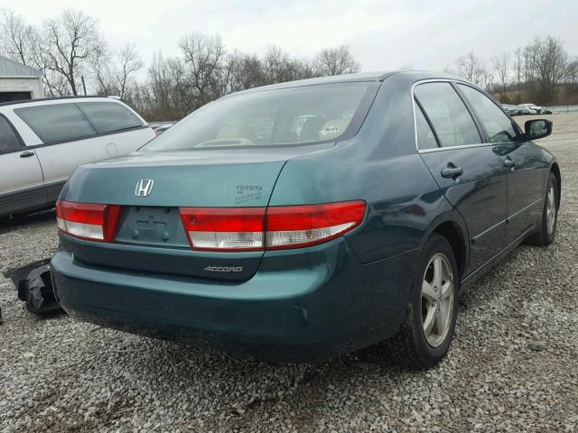 1HGCM56793A067070 - 2003 HONDA ACCORD EX GREEN photo 4