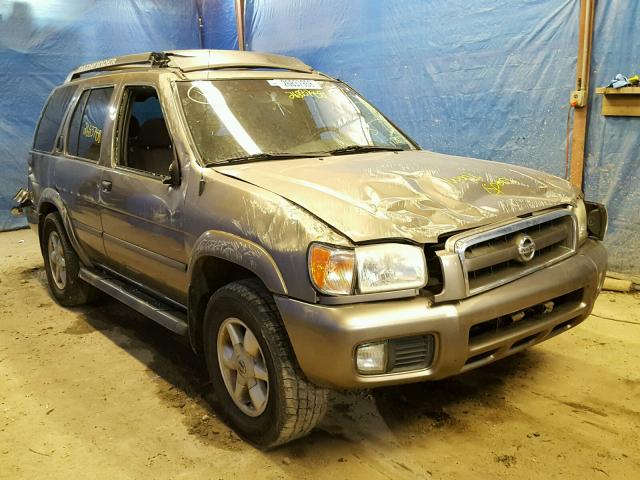 JN8DR09Y22W718508 - 2002 NISSAN PATHFINDER BROWN photo 1