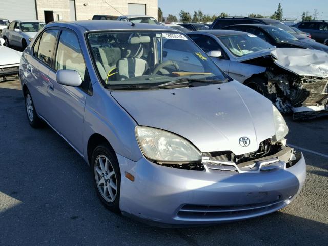 JT2BK12U620062930 - 2002 TOYOTA PRIUS SILVER photo 1