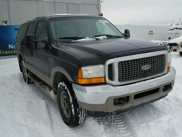 1FMNU43S8YEC69498 - 2000 FORD EXCURSION BLACK photo 1