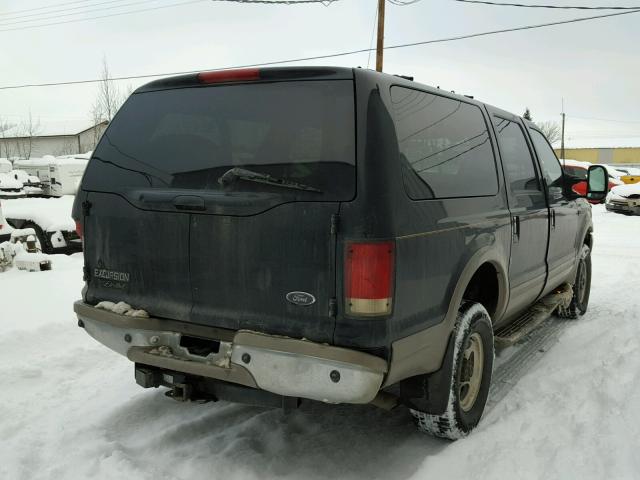 1FMNU43S8YEC69498 - 2000 FORD EXCURSION BLACK photo 4