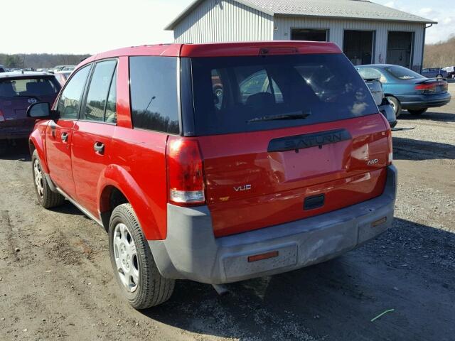 5GZCZ43D03S866037 - 2003 SATURN VUE RED photo 3