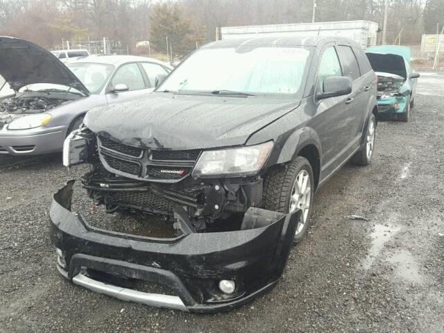 3C4PDDEG9ET278793 - 2014 DODGE JOURNEY R/ BLACK photo 2