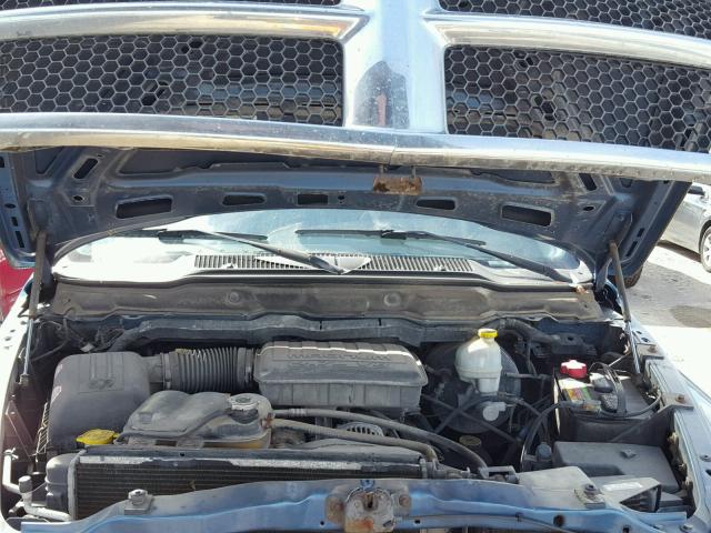 1D7HA16NX3J618813 - 2003 DODGE RAM 1500 S BLUE photo 7