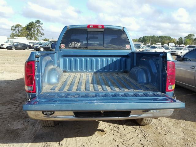 1D7HA16NX3J618813 - 2003 DODGE RAM 1500 S BLUE photo 9