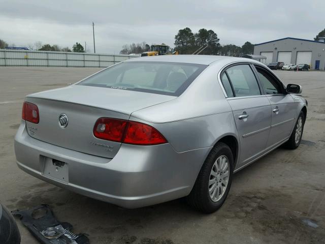 1G4HP57267U172227 - 2007 BUICK LUCERNE CX GRAY photo 4