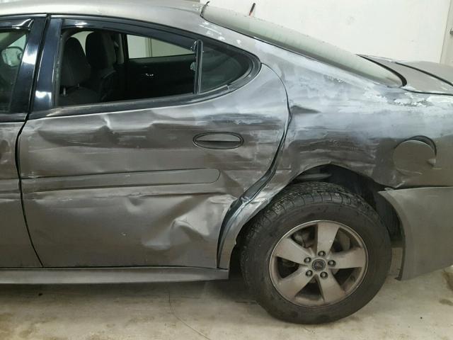 2G2WS522751169870 - 2005 PONTIAC GRAND PRIX ნაცრისფერი ფოტო 9
