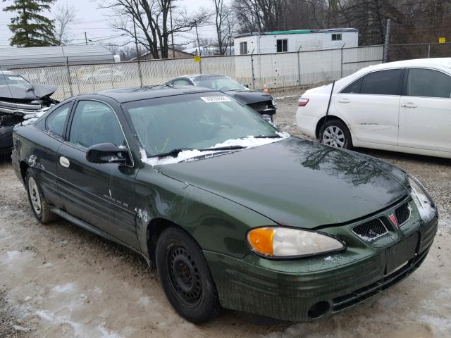 1G2NE12T9YM774311 - 2000 PONTIAC GRAND AM S მწვანე ფოტო 1